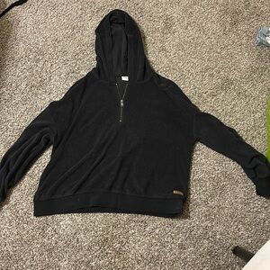Roxy 1/4 zip hoodie, size large